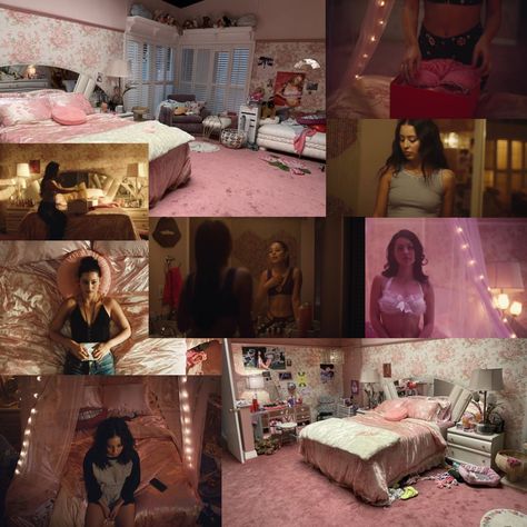 best of maddy perez on Twitter: "maddy’s bed room <3 https://t.co/0KVboiaYxI" / Twitter Euphoria Room Aesthetic, 2000s Bedroom, House In The Clouds, 2000s Room, Maddy Perez, Classy Bedroom, Room Ideas Aesthetic, Girly Room, Pretty Room