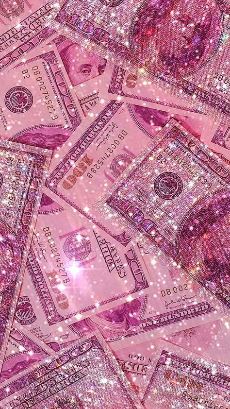 Hey my Beauties, this is an inspo page for my baddies i will be posting find daily and weekly so stay tuned.... Pink Money Wallpaper, Wallpaper Money, Sparkly Iphone Wallpaper, Pink Walpaper, Pink And Gold Wallpaper, Pink Money, Money Wallpaper, Pink Glitter Wallpaper, Money Wallpaper Iphone