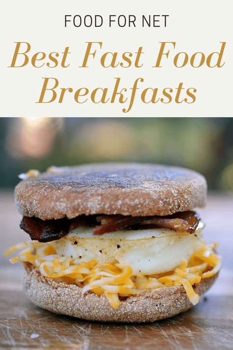 Fast food breakfasts can be surprisingly good. First though, you need to choose well. #breakfasts #fastfood Best Fast Food Breakfast, Breakfast Fast Food, Cook Breakfast, Fast Food Breakfast, Best Fast Food, Healthy Recipes For Diabetics, Eating Breakfast, Clean Eating Breakfast, Cooked Breakfast