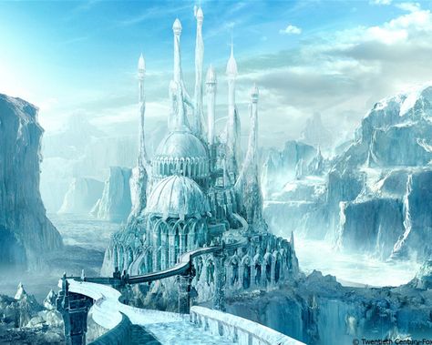 Cold Kingdom Beaux Arts Architecture, Winter Music, Ice Palace, Winter Palace, Ice Castles, Virtual Museum, Fantasy City, Fantasy Castle, Fantasy Setting