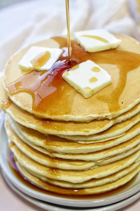 Mcdonalds Pancake Recipe, Homemade Mcdonalds, Mcdonald's Pancake Recipe, Copycat Mcdonalds, Mcdonalds Pancakes, Best Pancake Recipe Ever, Mcdonalds Recipes, Recipe Copycat, Best Pancake Recipe