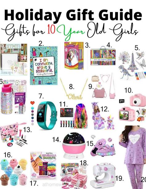 Birthday 10th Girl, Gift Ideas For 10 Year Girl, Gifts For 10 Year Girl, Easy Homemade Christmas Gifts, Old Image, Girly Birthday, Birthday Presents For Girls, Birthday Basket, Bday Gift