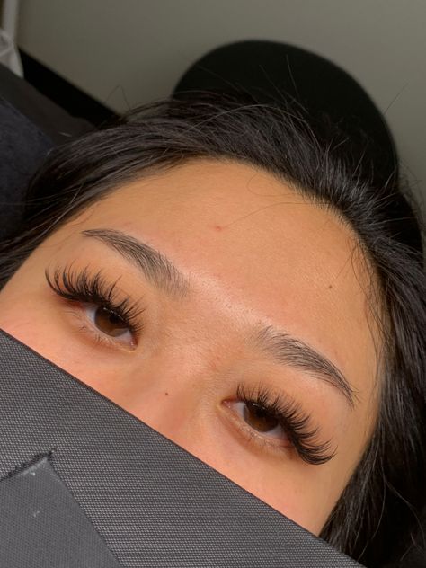 Spaced Out Lash Extensions, Super Wispy Lash Extensions, Eyelash Extensions On Straight Lashes, Fluffy Wispy Hybrid Lash Extensions, Spiky Hybrid Lash Extensions, Volume Anime Lash Extensions, Hybrid Kitten Eye Lash Extensions, Light Wispy Hybrid Lash Extensions, Wet Set Hybrid Lash Extensions