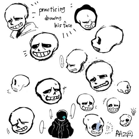 Sans Side Profile, Sans Doodle, Skeleton Oc, Sans Oc, How To Draw Sans, Sans Fanart, Classic Sans, Undertale Oc, Skeleton Drawings