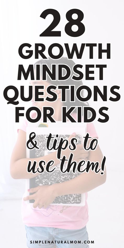 Mindset Questions, Growth Mindset Vs Fixed Mindset, Growth Mindset For Kids, Teaching Growth Mindset, Journal Prompts For Kids, Questions For Kids, Kids Questions, Natural Mom, Growth Mindset Activities