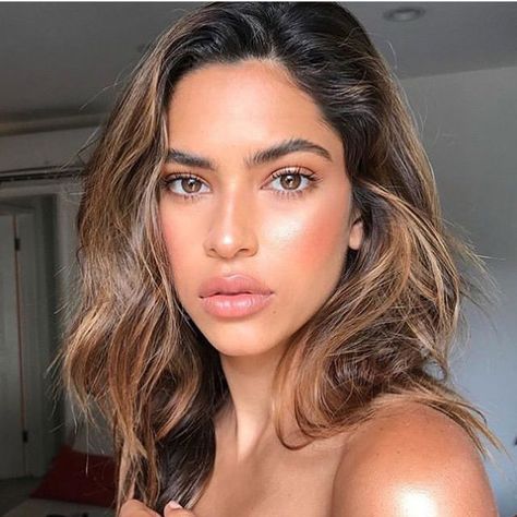 summer glow #beauty Natural Glow Makeup, Summer Glow Makeup, Natural Everyday Makeup, Makeup Tip, Fresh Makeup, Nails Colors, Winter Makeup, Makeup Hacks, Glowing Makeup