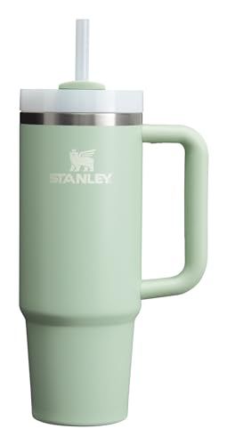 Stanley Quencher H2.0 FlowState Stainless Steel Vacuum Insulated Tumbler with Lid and Straw for Water, Iced Tea or Coffee Stainless Steel Cups, Ergonomic Handle, Car Cup Holder, Reusable Straw, Tumblers With Lids, Insulated Tumblers, Iced Tea, Pharmacy Gifts, Cup Holder