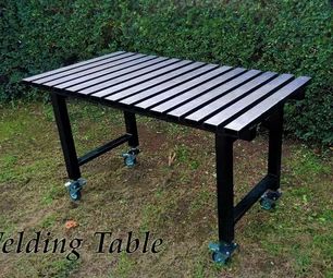 Diy Welding Table, Welding Bench, Welding Projects Ideas, Welding Table Diy, Aluminum Welding, Welding Tables, Welding Ideas, Welding And Fabrication, Diy Welding