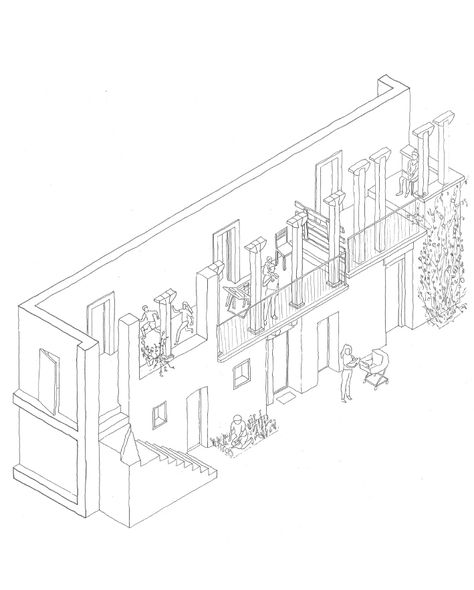 Ballatoio | Studio Bow-Wow ETHZ Bow Wow Architecture, Atelier Bow Wow, Civic Architecture, Happy City, Design Guidelines, Bow Wow, Diagram Architecture, Architecture Illustration, Architecture Presentation