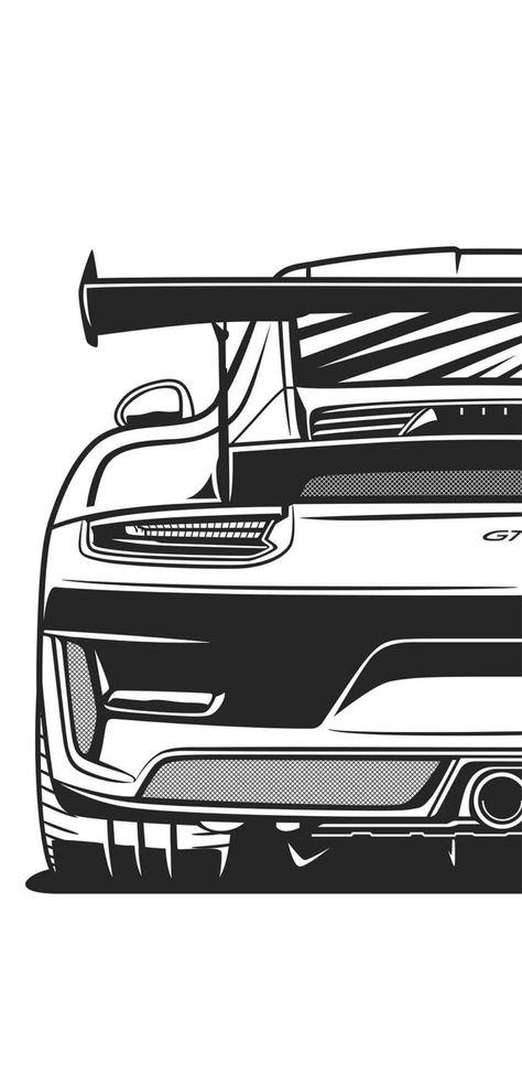 Porsche Drawing Sketch, Supercar Drawing, Porsche Sketch, Porsche Illustration, Porsche Drawing, Rolls Royce Car, Most Luxurious Car, Cars Cartoon, Cars Aesthetic