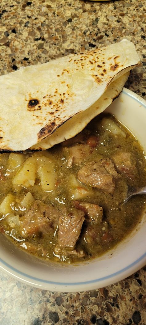 Crock Pot Chile Verde - Easy DIY Recipes Crockpot Chile Verde, Crockpot Chile, Chili Verde Crockpot, Green Chile Salsa, Pork Stew Meat, Chile Salsa, Chili Verde Pork, Green Chile Stew, Quick Soup Recipes