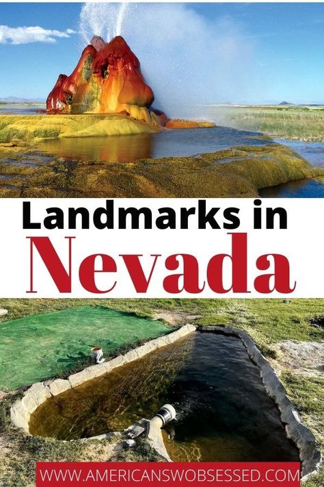 Click through to see Nevada Famous Landmarks: Nevada is a state full of interesting Nevada Landmarks. It’s more than just Las Vegas! There is so much to see in Nevada it can be hard to know where to start. That’s why I have put together this list of Nevada historical sites and monuments in Nevada. Las Vegas, Pyramid Lake Nevada, Things To Do In Nevada, Nevada Travel Places To Visit, Nevada Road Trip, Nevada Aesthetic, Vegas Hiking, Fernley Nevada, Winnemucca Nevada