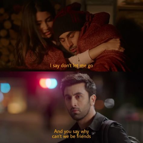 Ae Dil Hai Mushkil
Bollywood movie
Hindi
Ranbir Kapoor Ae Dil Hai Mushkil Quotes, Aye Dil Hai Mushkil, Movies Couples, Bliss Movie, Mere Mehboob, Wp Status, Ae Dil Hai Mushkil, Ae Dil, Comfort Movies