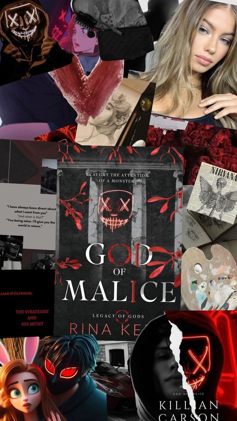 #godofmalice #firstpost. hi everyone this is my first post I hope u like it :) Korean Eye, Legacy Of Gods, Book Fanart, Korean Eye Makeup, Book Background, Rina Kent, Books Aesthetic, Romantic Books, Book Aesthetics