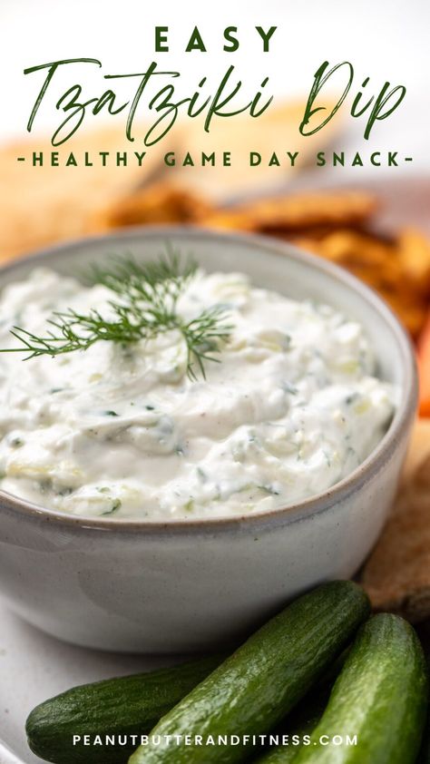 Easy Tzatziki Dip Taziki Dip, Tzatziki Sauce Recipe Greek Yogurt, Shredded Cucumber, Easy Tzatziki, Tzatziki Dip, Cold Appetizer, Cucumber Dip, Carrot Dip, Tzatziki Sauce Recipe