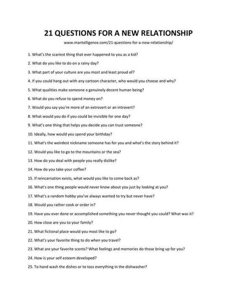 21 questions for a new relationship Boyfriend Questions, Text Conversation Starters, Deep Conversation Topics, Conversation Starter Questions, Questions To Get To Know Someone, Topics To Talk About, 21 Questions, Questions To Ask Your Boyfriend, Journal Questions