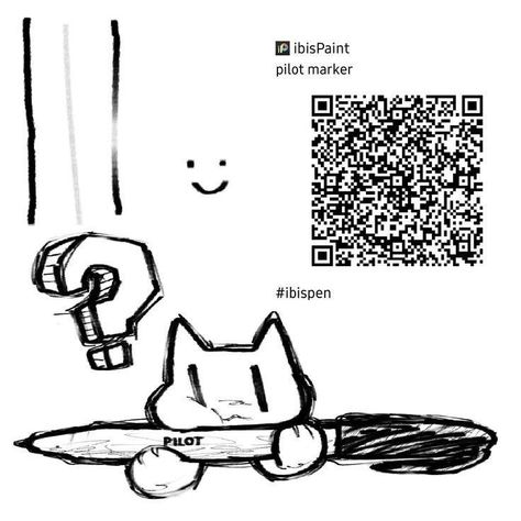 Qr Code Ibispaint Sketch, Sketching Pen Ibispaint, Ibispaintx Sketch Brush, Ibs Qr Code, Brush Qr Codes Ibis Paint, Paper Sketch Drawings, Ibispaint X Brushes Qr Code Sketch, Paint Brushes Qr Code, Digital Brushes Ibispaint