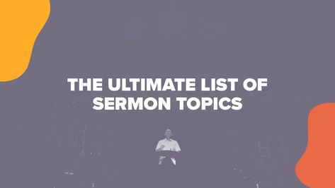 The Ultimate List of Sermon Topics | Sermon Ideas from Ministry Pass Bible Studies, Jesus Quotes, Sermon Topics, Sermon Ideas, Topic Ideas, Sermon Series, Spiritual Disciplines, The Covenant, S Word