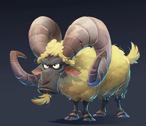 Animal Mascot Design, Goat Character Design, Spyro Reignited Trilogy, Animal Caricature, Goat Art, Animal Character, Male Character, Game Character Design, Animal Sketches