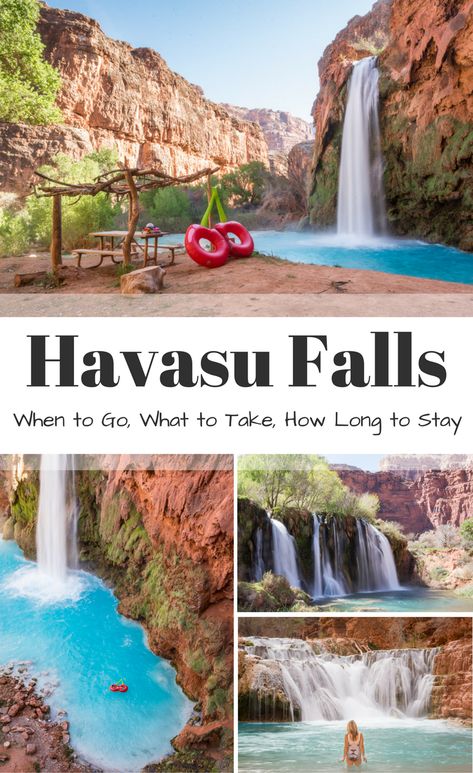 Havasupai Falls, Beaver Falls, Havasu Falls, Arizona Travel, Destination Voyage, Usa Travel Destinations, To Infinity And Beyond, Vacation Places, Future Travel