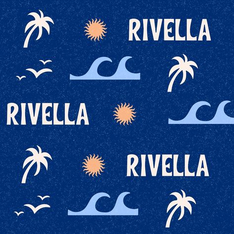 I’ve been interested in incorporating my lettering skills into brand design more recently so I’m participating in a brief by @briefclub! Introducing Rivella - a swimwear brand based in California where every piece is designed to elevate your seaside experience 🌊 Swimwear Brands, Bright Color, Brand Packaging, Branding Design, Design Inspiration, Branding, Graphic Design, Color, Design