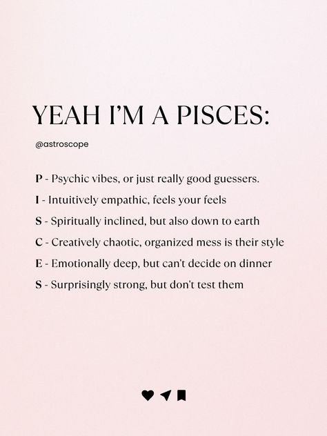 Pisces And Aries, Rihanna Aesthetic, Pisces Aesthetic, Spicy Pisces, Astrology App, Pisces And Leo, All About Pisces, Personality Quotes, Kimberly Ann