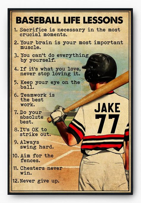 Baseball – Page 2 – Unitrophy Vintage Baseball Room, Baseball Room Decor, Baseball Bedroom, Baseball Room, Baseball Quotes, Baseball Posters, Baseball Training, Baseball Pictures, Baseball Coach