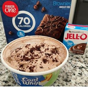 Ww Chocolate Brownie Cool Whip, Cool Whip And Sugar Free Pudding, Vsg Recipes, Ww Ideas, Cool Whip Desserts, Sugar Free Pudding, Weight Watchers Recipes Desserts, Healthier Desserts, Fudge Brownie