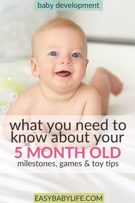 5 Month Baby Activities, Activities For 5 Month Old Baby, 5 Month Milestones, 5 Month Baby Milestones, 5 Month Old Baby Activities, Baby Developmental Milestones, Baby Development Chart, Baby Development Milestones, Baby Milestone Chart