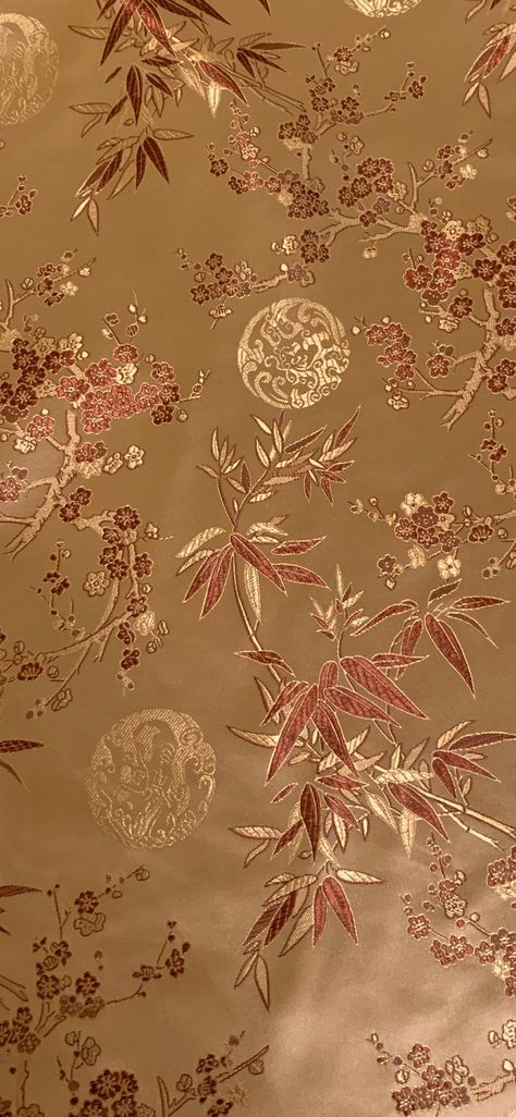 Our Chinese brocade has a rich quality with a premium feel. The elegance and beauty of this fabric is stunning. Coming in a variety of gorgeous designs this fabric is easily distinguishable amongst the rest. Perfect for all types of dressmaking, crafting, decorating and various other projects. *Colours may vary due to different screens. *Width 45 inches *Silk, Synthetic *Machine Washable *If you order more than 1 meter, fabric will come as one continuous length. *Fast Delivery Before you go plea Chinese Prints Fabric, Chinese Fabric Silk, Brocade Fabric Texture, Chinese Brocade Fabric, Chinese Silk Fabric, Chinese Fabric Pattern, Silk Fabric Texture, Regency Fabric, Royal Fabric