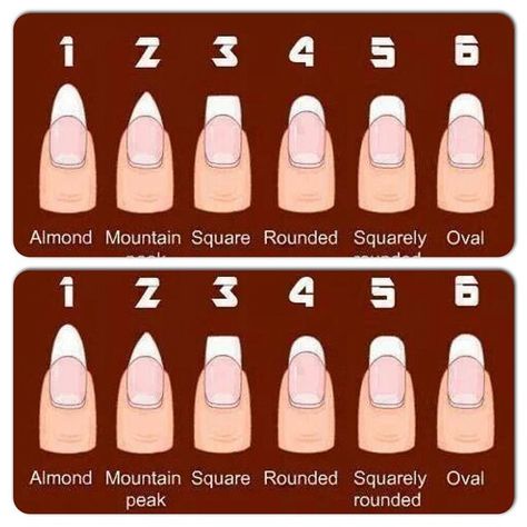 Shapes Nails, Pedicure Gel, Acrylic Nail Shapes, Different Nail Shapes, Nails Winter, Almond Acrylic Nails, Oval Face Shapes, Oval Face, Oval Nails