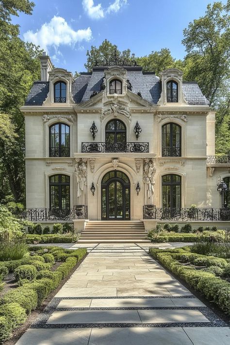 Old Money Driveway, Old Rich House, Mansion Old Money, Old Money Mansions, 3 Story Mansion, Old Money Architecture, Mansion Facade, Old Aesthetic Vintage, Old Money Mansion