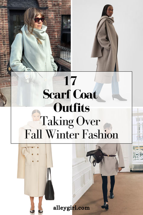 barn jacket outfits, winter outfits, zara outfit 2024 autumn, warm fall outfits, outfit inspo fal, casual fall outfits, fall outfits women, look otoño, outfit autunno, outfit automne, herfst outfit ideeën Winter Coat And Scarf, Winter Outfits Zara, Toteme Scarf Jacket, Barn Jacket Outfits, Toteme Scarf, Coat Styling, Warm Fall Outfits, Scarf Coat, Winter Pea Coat