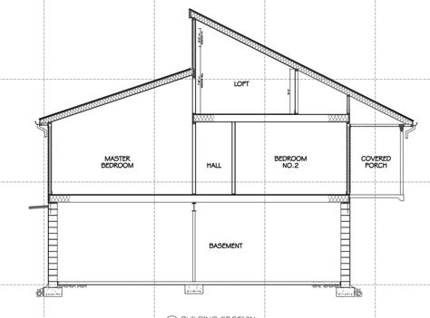 Celestory Roof Floor Plans, Efficient Home Design, Clerestory Roof, Passive Home, Roof Section, Cafe Bookstore, Floor Plan Symbols, Skillion Roof, Framing Construction