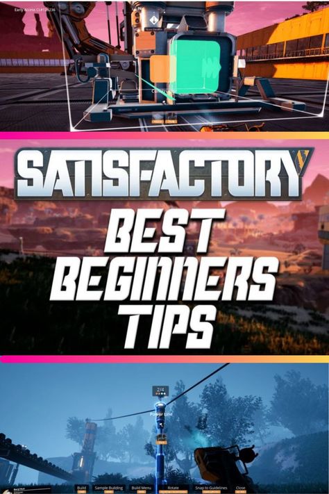 Satisfactory is one of those games where if you don’t do everything right in the beginning, then you will have a very hard time trying to make everything good again.Read here to learn some tips you need to start successfully in Satisfactory. #satisfactory #gamer #gamevoyagers #videogames #gaming Satisfactory Game, Everything Good, Everything Is Awesome, In The Beginning, Hard Time, Do Everything, The Beginning, Video Games, To Start