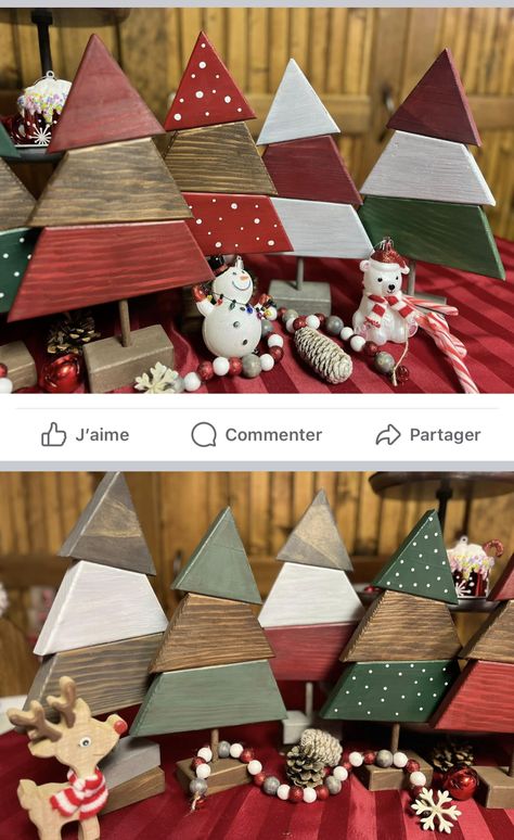 Scrap Wood Xmas Crafts, Diy Wooden Holiday Decor, Christmas Ornaments From Scrap Wood, Things Made With Pallets, Christmas Crafts For Outside, Rustic Christmas Wood Crafts, Diy Wooden Grinch, Christmas Wooden Decor Ideas, Small Wooden Christmas Crafts