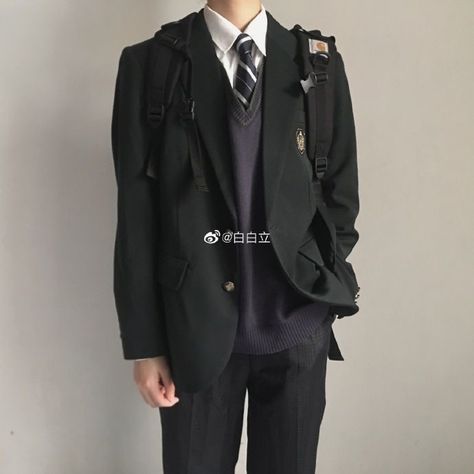 Korean School Uniform Men, School Uniform Ideas, Story Script, Japanese Uniform, School Uniform Outfits, School Uniform Fashion, 일본 패션, Boys Uniforms, Aesthetic Grunge Outfit