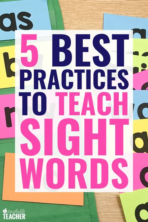 Whether you are in the classroom with struggling readers or at home with a beginning reader, to preschool, kindergarten and first grade students need sight words. Thees research based practices are perfect for whole group instruction or small groups. We all wonder how to teach sight words and need ideas, these free activities, videos and more are helpful. Teach Sight Words, Word Building Activities, Planning School, Preschool Sight Words, Sight Word Fun, Learning Sight Words, Teaching Sight Words, Sight Word Cards, Sight Word Flashcards