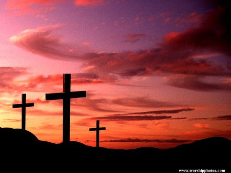 Beautiful.... 3 Crosses Three Crosses, Old Rugged Cross, Purple Sky, Dalai Lama, Christian Music, Amazing Grace, Jesus Loves, Christian Faith, Way Of Life