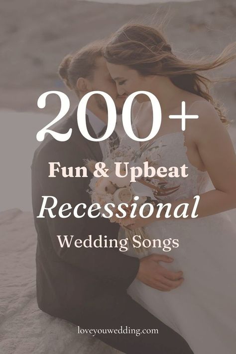 Fun Wedding Songs, Recessional Wedding Songs, Wedding Exit Songs, Wedding Recessional Songs, Wedding Entrance Songs, Wedding Recessional, Wedding Music Playlist, Wedding Music Band, Father Daughter Dance Songs