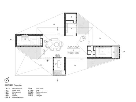 Courtyard Villa, Chinese Courtyard, Architects Office, Internal Courtyard, Casas The Sims 4, Roof Structure, Courtyard House, Roof Design, Site Plan