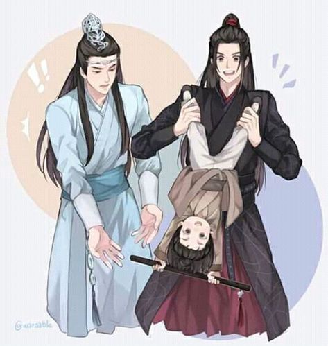 Online Comics, Mo Dao Zu Shi, The Grandmaster, Heaven's Official Blessing, Fanarts Anime, Cute Comics, Swords, Fanfiction, Anime Boy