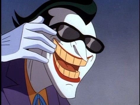 Batman Animated, Joker Is, The Clown, The Joker, Animated Movies, Batman, Sunglasses, Purple