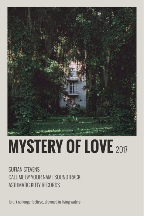 idea inspo from @lucyverdier Mystery Of Love Poster, Mystery Of Love, Song Posters, Somewhere In Northern Italy 1983, Movies Quotes Scene, Music Poster Ideas, Vintage Music Posters, Music Collage, Music Poster Design