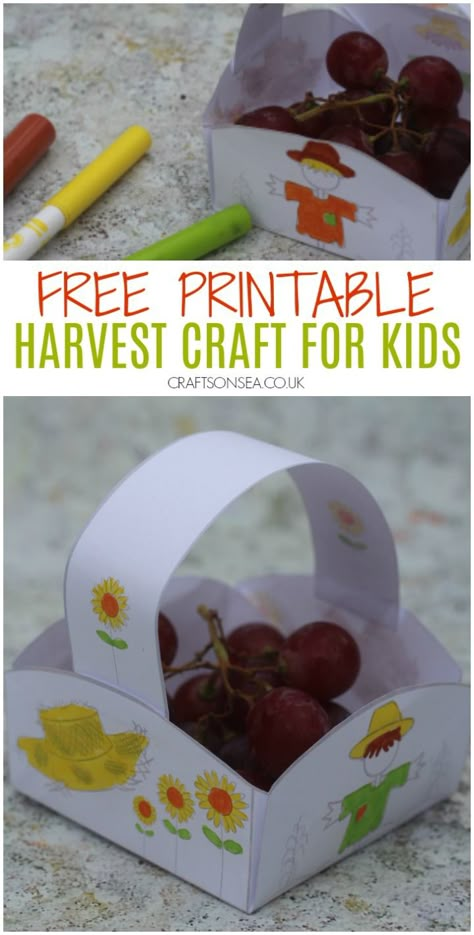 Harvest Crafts For Kids Preschool, Harvest Crafts For Kids Church, Harvest Festival Crafts For Kids, Harvest Activities Preschool, Harvest Crafts Preschool, Harvest Activities For Kids, Fall Church Crafts, Sunday School Rules, Toddler Group Activities