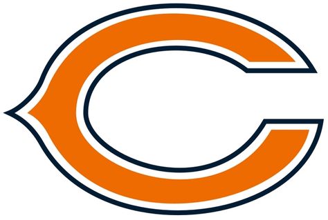 Bear Stencil, Chicago Bears Logo, Bears Logo, Chicago Bears Football, Bears Football, Bear Clipart, Chicago Sports, Nfl Logo, Football Logo