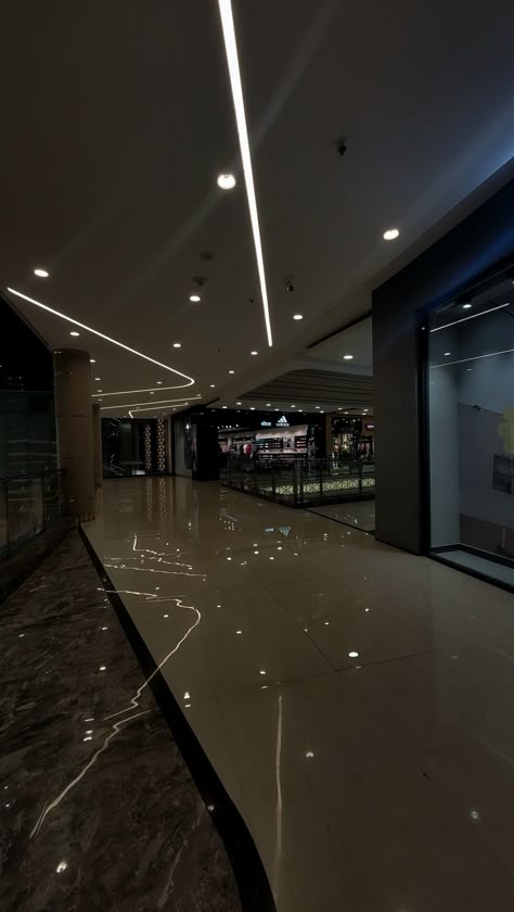 Dark Mall Aesthetic, Dlf Mall Noida, Mall Aesthetic, Night Life Aesthetic, Low Exposure, Braids With Curls, Life Aesthetic, Night Aesthetic, Retail Therapy