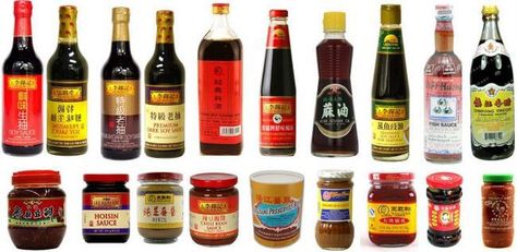 When cooking traditional Chinese food, you'll come across many Chinese sauces and Chinese condiments. Our list include many essential Chinese sauces used in our recipes Asian Ingredients List, Chinese Ingredients, Asian Condiments, Chinese Sauces, Chinese Sauce, Asian Ingredients, Asian Sauces, Sauce Au Poivre, Traditional Chinese Food