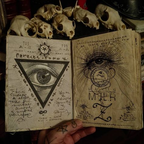 Witch Books, Dishonored, Dark Art Illustrations, Witch Aesthetic, Magic Book, Hand Holding, Spell Book, Book Of Shadows, Horror Art