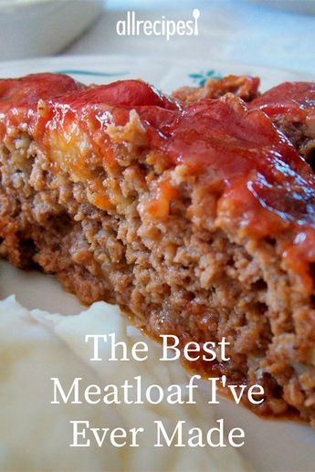 The Best Meatloaf, Homemade Meatloaf, Classic Meatloaf Recipe, Good Meatloaf Recipe, Classic Meatloaf, Best Meatloaf, Easy Meatloaf, Meatloaf Recipe, Beef Recipes Easy